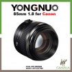 Yongnuo YN 85mm f/1.8 Lens for Canon EF